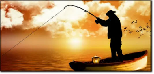 Fishing story about life